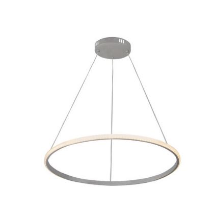 Lustre LED dimerizável suspenso por cabo, 32W/230V, 3000-6500K, diâmetro 60 cm + controlo remoto