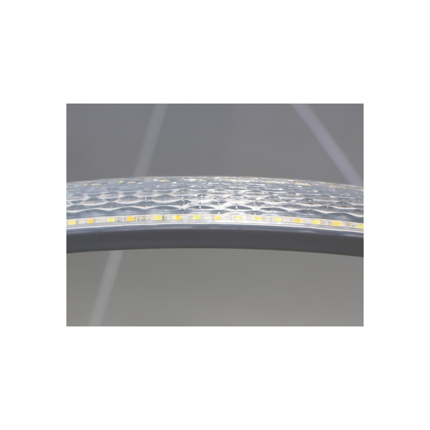 Lustre LED dimerizável suspenso por cabo, 32W/230V, 3000-6500K, diâmetro 60 cm + controlo remoto