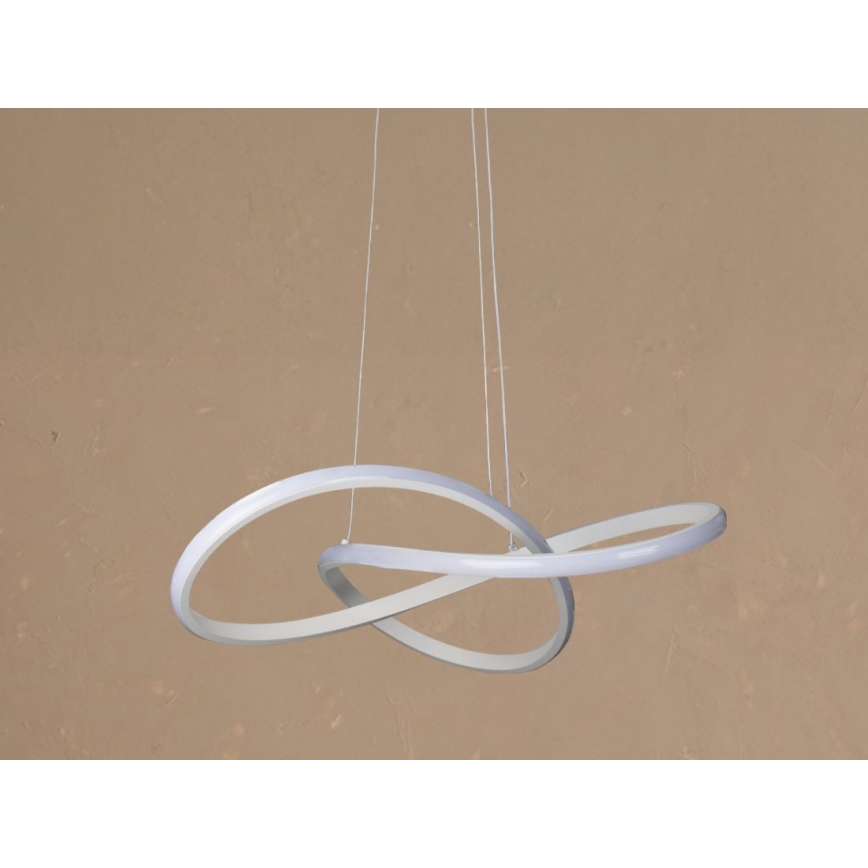 Lustre pendente LED regulável em cabo LED/65W/230V 3000-6500K Ø 49 cm + comando remoto