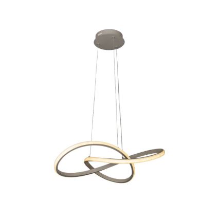 Lustre pendente LED regulável em cabo LED/65W/230V 3000-6500K Ø 49 cm + comando remoto