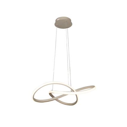 Lustre pendente LED regulável em cabo LED/65W/230V 3000-6500K Ø 49 cm + comando remoto