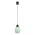 Lustre pendente LED em cabo CACTUS LED/3W/230V 3000K preto/azul