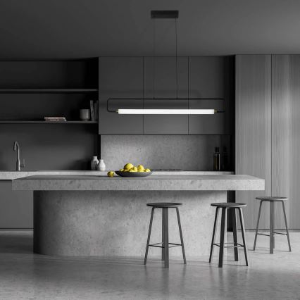 Lustre pendente LED FELICJA LED/30W/230V 4000K preto
