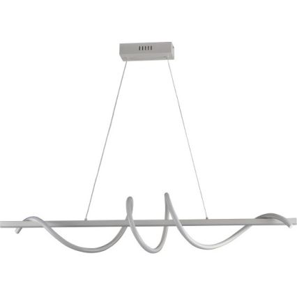 Lustre pendente LED regulável em cabo LED/50W/230V 3000-6500K 100 cm + comando remoto