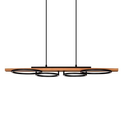 Lustre pendente MELISA LED/35W/230V, pinho