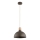 Lustre pendente NEOMI 1xE27/15W/230V castanho