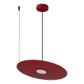 Lustre pendente PIATTO 1xGX53/15W/230V, diâmetro 35 cm, cor vinho