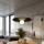 Lustre pendente UMBRA com cabo 1xG9/8W/230V, preto