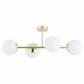 Lustre sobreposto GLORENA 4xE14/10W/230V dourado