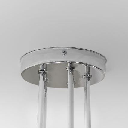 Lustre sobreposto OXFORD 5xE27/15W/230V cromo polido