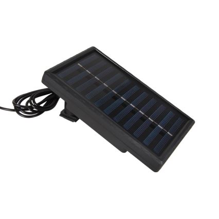 Lustre solar LED regulável suspenso por cabo com sensor LED/1,8W/3,7V IP44 6500K 1600 mAh + controlo remoto