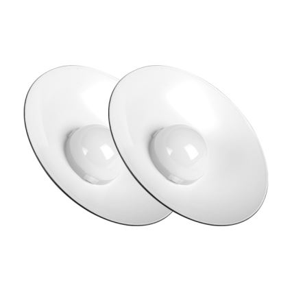 Lustre solar LED dimerizável suspenso por cabo com sensor 2xLED/1,8W/3,7V IP44 6500K 2400 mAh + controlo remoto