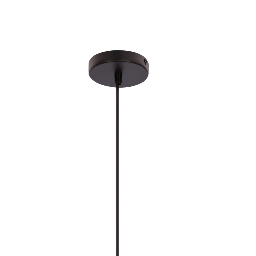 Lustre suspenso AFRICA com cabo 1xE27/40W/230V Ø 50 cm castanho/creme