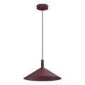 Lustre suspenso ANEGA 1xGX53/15W/230V Ø 30 cm, bordô