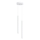 Lustre suspenso ARCHE em cabo 2xG9/8W/230V, branco