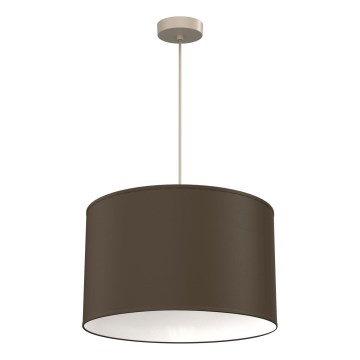 Lustre suspenso ARDEN 1xE27/15W/230V Ø 40 cm bege/marrom