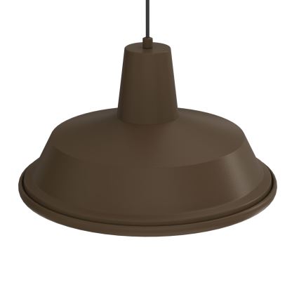 Lustre suspenso CLASS 1xE27/15W/230V, castanho