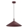 Lustre suspenso com cabo ANEGA 1xGX53/15W/230V Ø 40 cm bordô