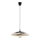 Lustre suspenso com cabo ARMI 1xE27/15W/230V preto/bege