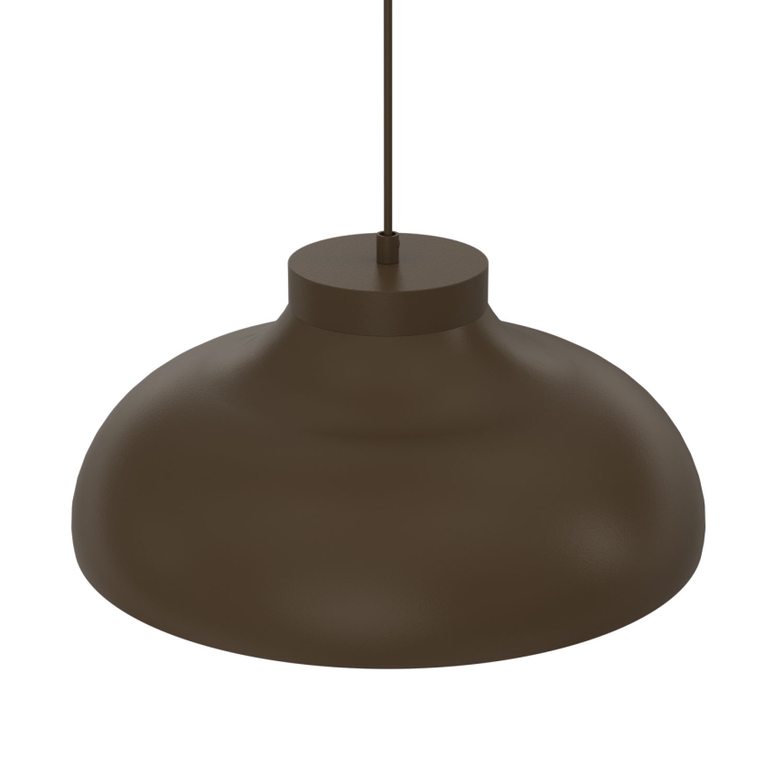 Lustre suspenso com cabo BASCA 1xE27/15W/230V castanho