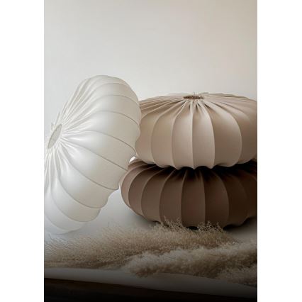 Lustre suspenso com cabo CAFEE 1xE27/40W/230V, diâmetro 52 cm, branco