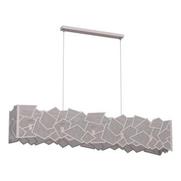 Lustre suspenso com cabo CAMO 5xE27/15W/230V bege