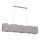 Lustre suspenso com cabo CAMO 5xE27/15W/230V bege