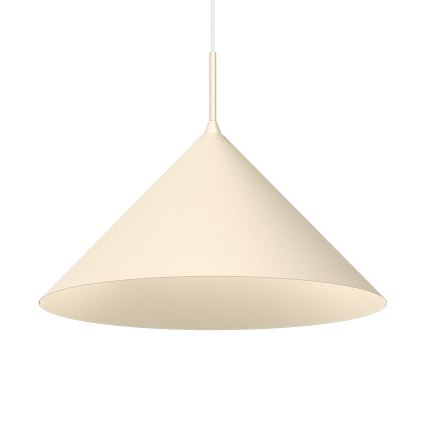 Lustre suspenso com cabo CAPITAL 1xGX53/15W/230V, diâmetro 46 cm, creme