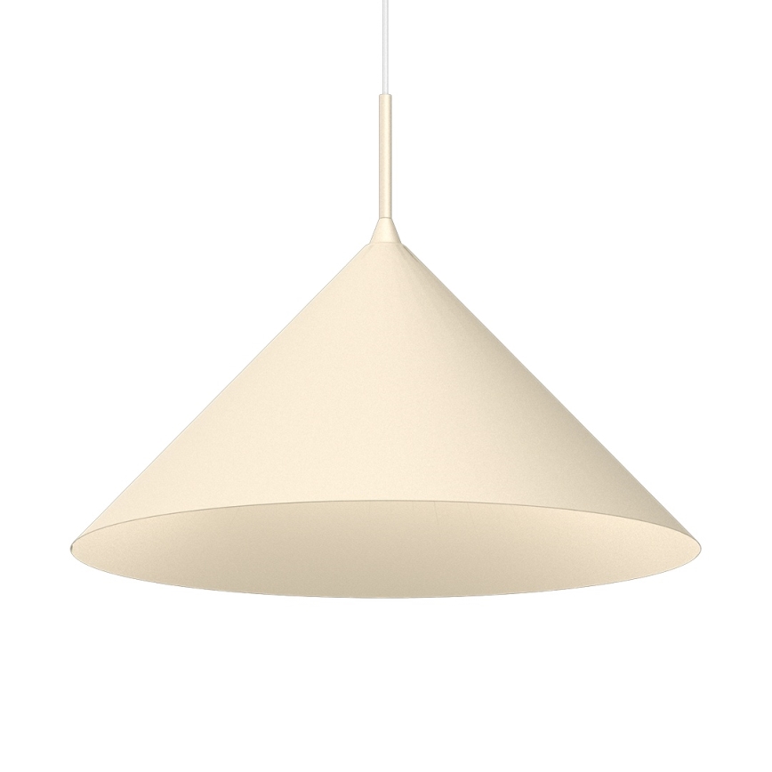 Lustre suspenso com cabo CAPITAL 1xGX53/15W/230V, diâmetro 46 cm, creme