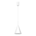 Lustre suspenso com cabo CAPITAL 1xGX53/15W/230V Ø 17 cm branco