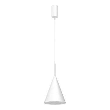 Lustre suspenso com cabo CAPITAL 1xGX53/15W/230V Ø 17 cm branco