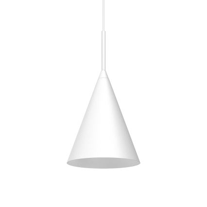 Lustre suspenso com cabo CAPITAL 1xGX53/15W/230V Ø 17 cm branco
