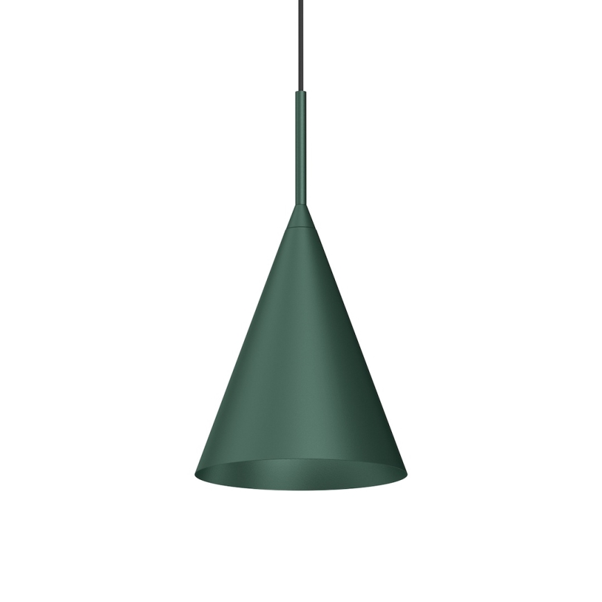 Lustre suspenso com cabo CAPITAL 1xGX53/15W/230V Ø 17 cm verde