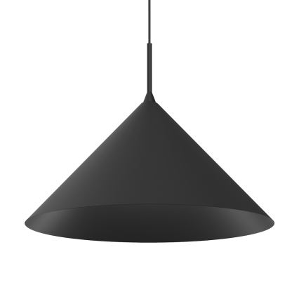 Lustre suspenso com cabo CAPITAL 1xGX53/15W/230V, Ø 46 cm, preto