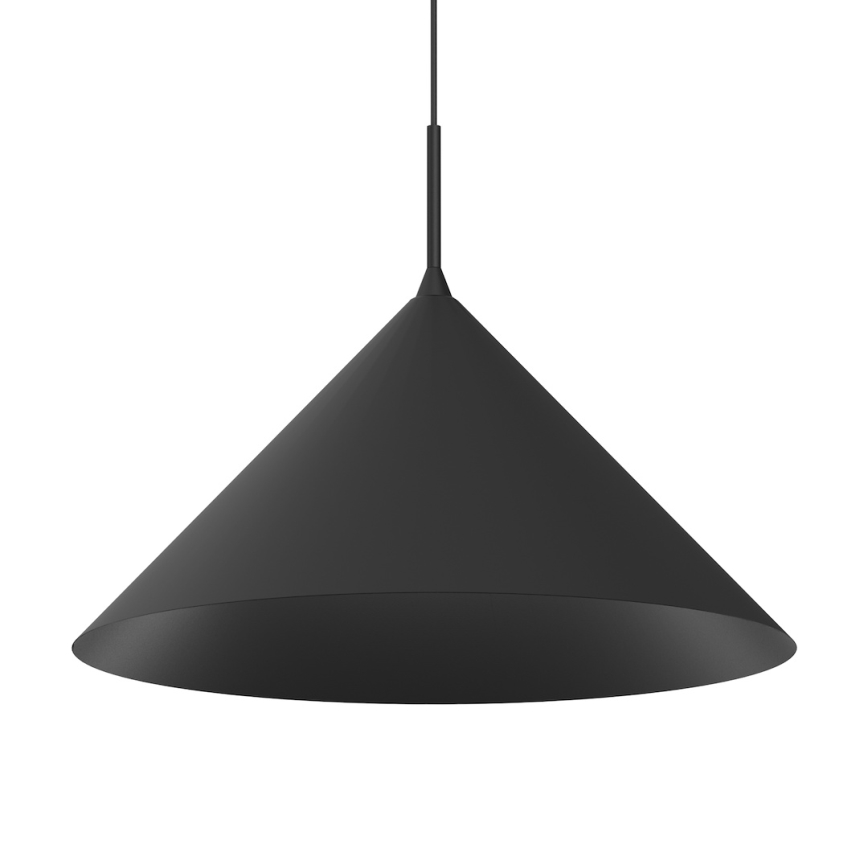 Lustre suspenso com cabo CAPITAL 1xGX53/15W/230V, Ø 46 cm, preto