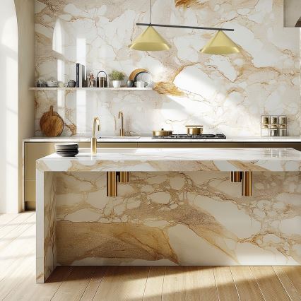 Lustre suspenso com cabo CAPITAL 2xGX53/15W/230V, dourado