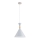 Lustre suspenso com cabo FERYT 1xE27/15W/230V cinzento