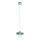 Lustre suspenso com cabo LARSO 1xE27/15W/230V menta/bege