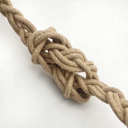 Lustre suspenso com cabo LOOMIS 5xE27/15W/230V 130 cm bege/carvalho