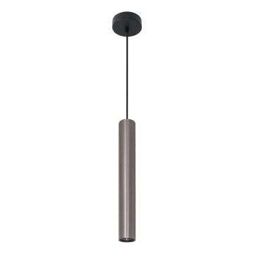 Lustre suspenso com cabo LUNGOMARE 1xGU10/10W/230V cromo mate