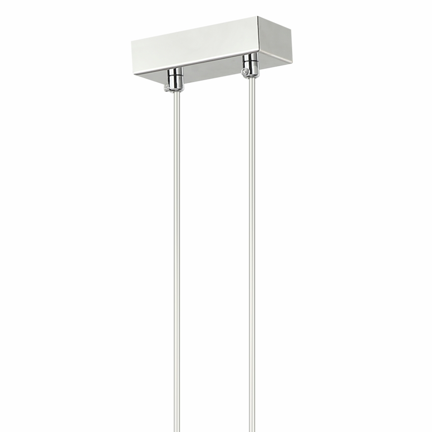 Lustre suspenso com cabo MADDIE 5xE14/5W/230V cromado brilhante