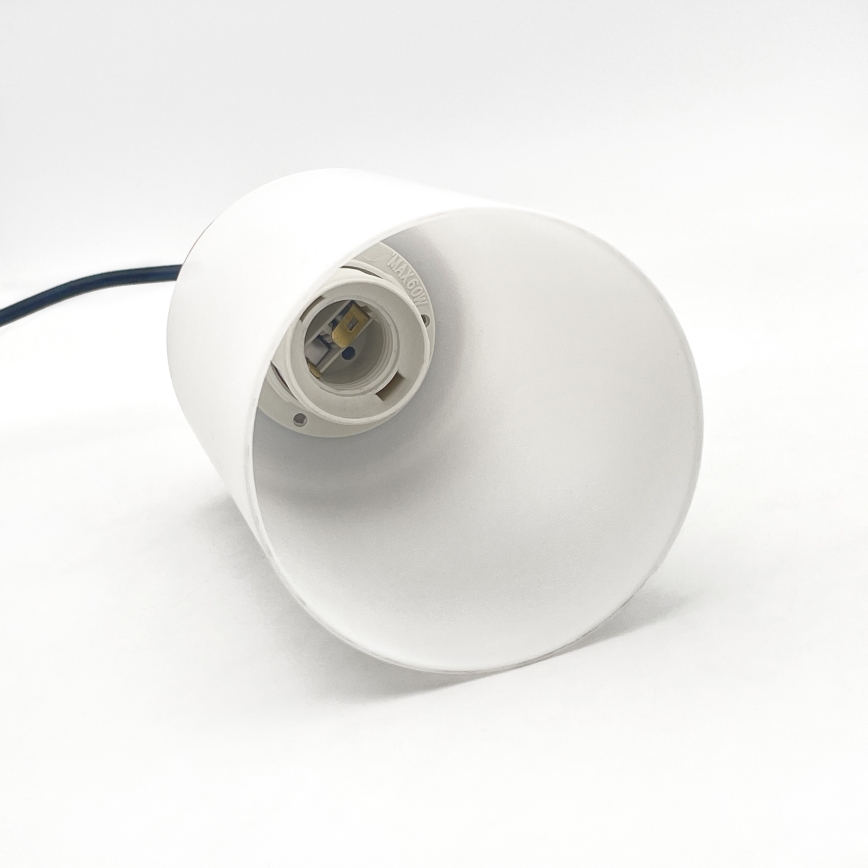 Lustre suspenso com cabo MARKUS 3xE27/15W/230V preto/carvalho