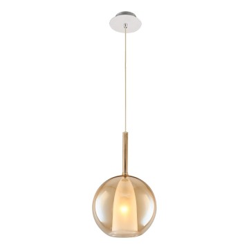 Lustre suspenso com cabo MUSCAT 1xE14/40W/230V, dourado