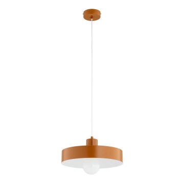 Lustre suspenso com cabo NEVERA 1xE27/15W/230V, acabamento em cobre