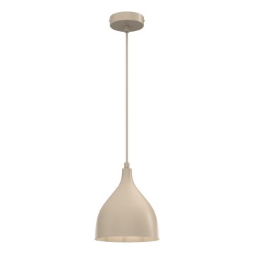 Lustre suspenso com cabo NOAK CLASSIC 1xE27/15W/230V bege