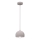 Lustre suspenso com cabo SOOL, 1xE27/15W/230V, Ø 15 cm, creme