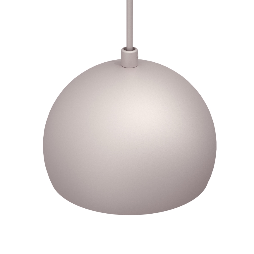 Lustre suspenso com cabo SOOL, 1xE27/15W/230V, Ø 15 cm, creme