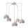 Lustre suspenso com cabo SOOL 5xE27/15W/230V creme