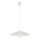 Lustre suspenso com cabo SOTI 1x E27/15W/230V, cor creme