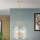 Lustre suspenso com corrente BRUNO 6xE14/40W/230V, Ø 43 cm, dourado